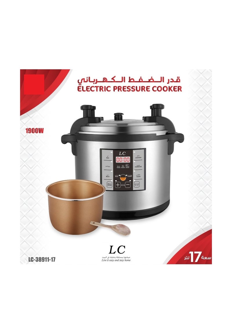 LC - Electric Pressure Cooker 17L 1900W - Image 1