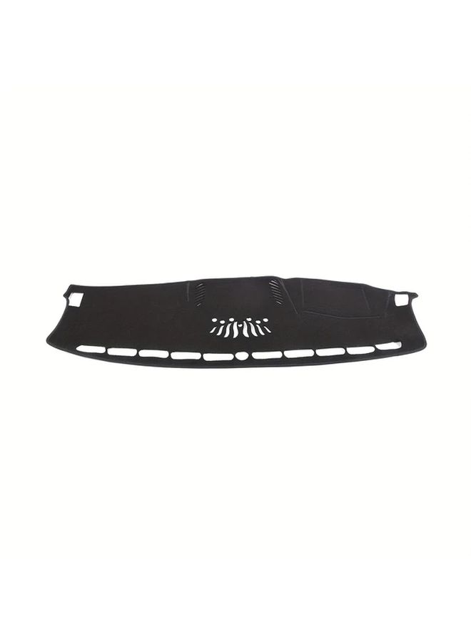 Black Polyamide Dashboard Sunshade Pad for Ford Ranger 2015 2021 LHD UV Protection - Image 3
