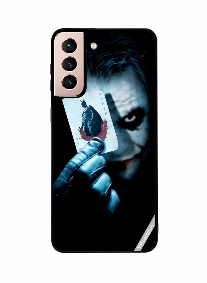 VR CREATIVE Protective Case Cover For Samsung Galaxy S21 5G Joker Design Multicolour - Image 1