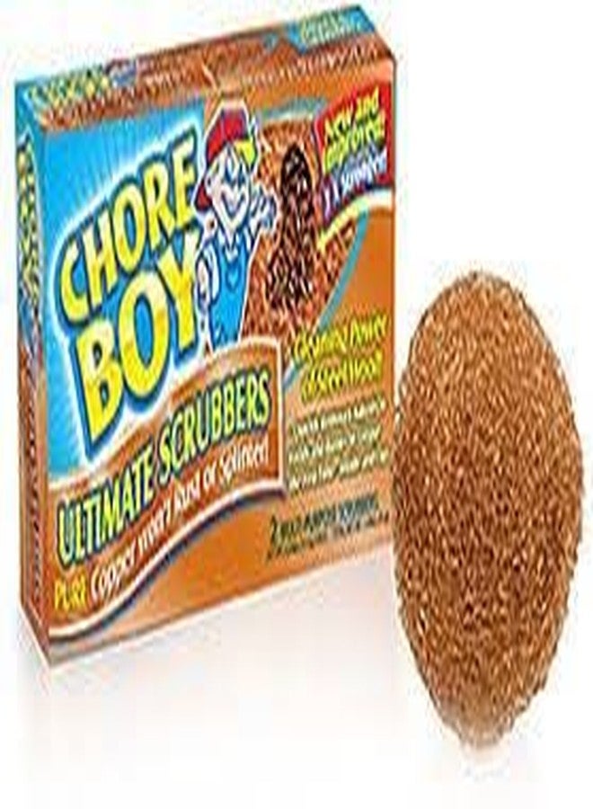 Chore Boy Copper Scouring Pad 4 Count - Image 2