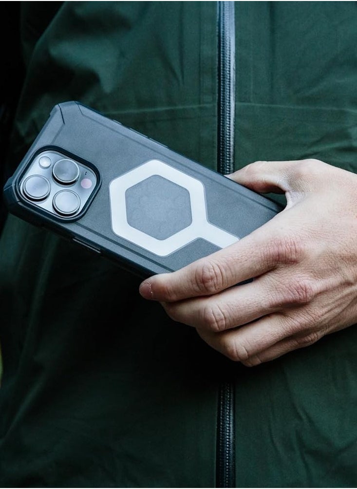 Urban Armor Gear - UAG Essential Armor MagSafe for iPhone 16 Pro MAX Case Cover [15 Feet Drop tested]  - Ash - Image 1