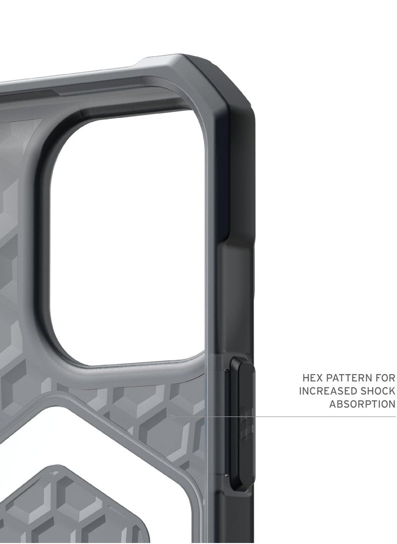 Urban Armor Gear - UAG Essential Armor MagSafe for iPhone 16 Pro MAX Case Cover [15 Feet Drop tested]  - Ash - Image 1