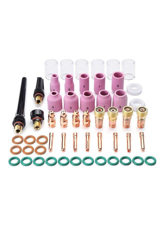 NIBEMINENT 55-Piece Tig Welding Accessories Multicolour - Image 1