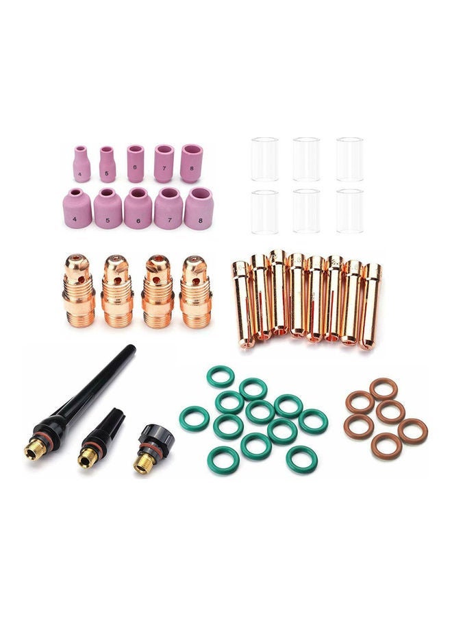 NIBEMINENT 55-Piece Tig Welding Accessories Multicolour - Image 3