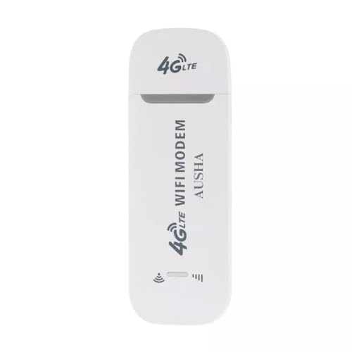 AUSHA 4G LTE Wireless WiFi USB Dongle Stick with All SIM Network Support | Plug & Play Data Card with up to 150Mbps Data Speed Hotspot Modem for Travel & Home - Image 1