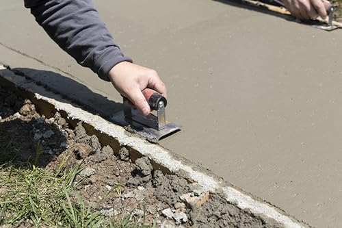 MARSHALLTOWN QLT Curved Concrete Edger, 6 x 2 3/4 Blade, 3/8 Radius, 1/2 Lip, 92 - Image 2
