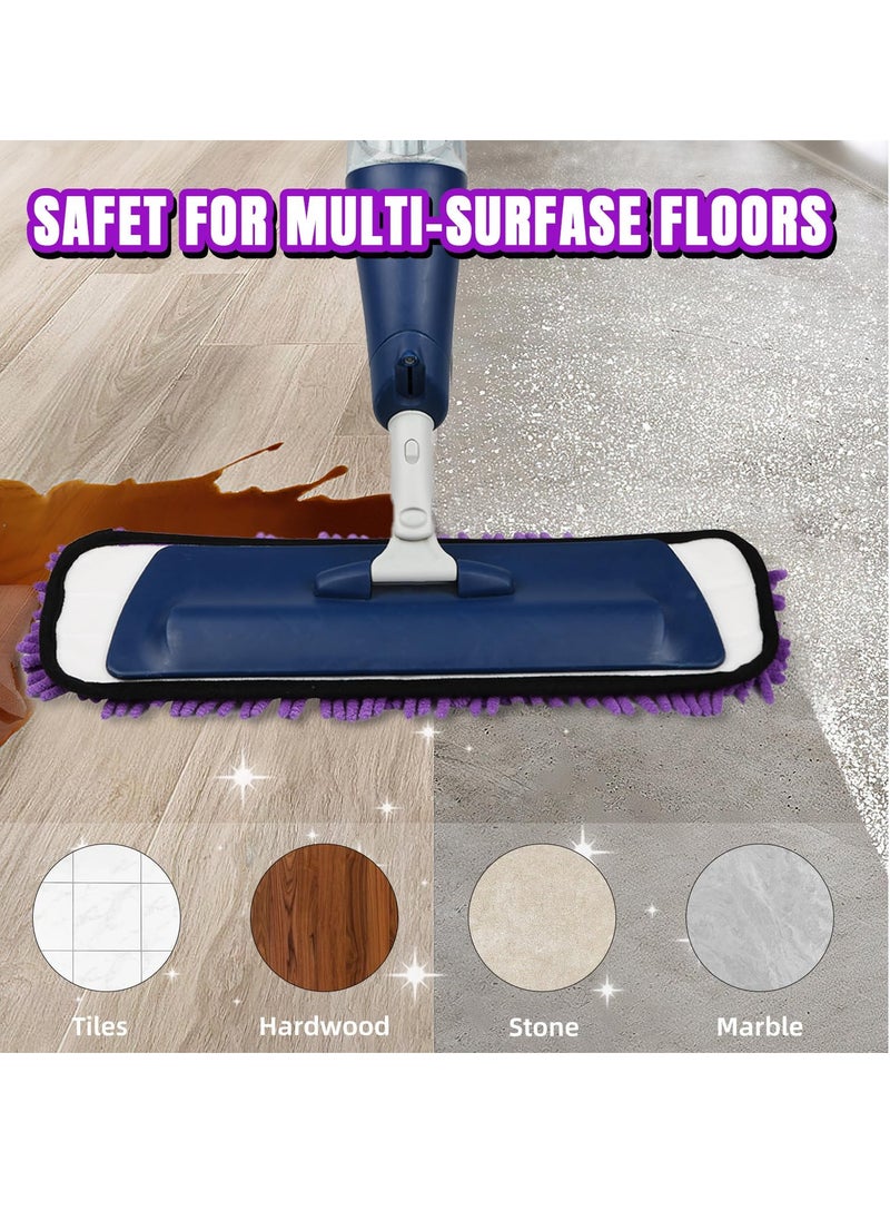 Generic - Mop Pads for Bona, 4 Pack Pet System Microfiber Sweeping Pad for Bona Mops, Washable u0026 Reusable Pet Pads, Mop Pads Refill for Hard Surface Floors - Image 1
