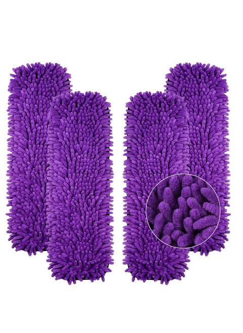 Mop Pads for Bona, 4 Pack Pet System Microfiber Sweeping Pad for Bona Mops, Washable u0026 Reusable Pet Pads, Mop Pads Refill for Hard Surface Floors