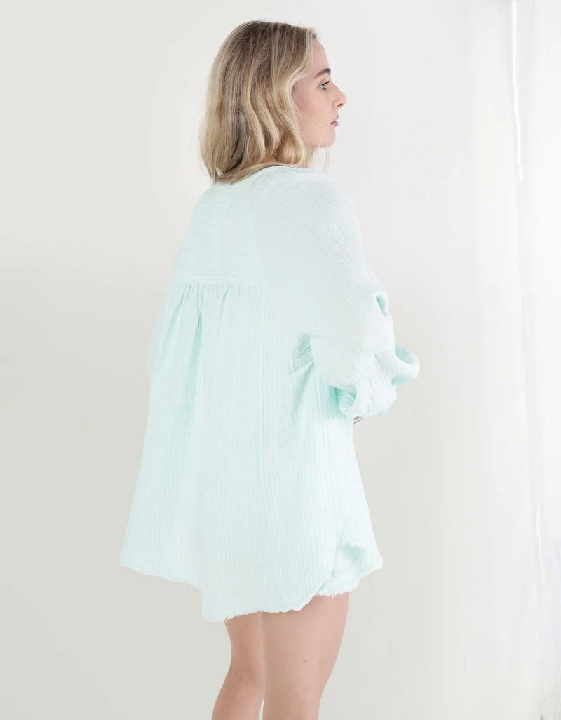 Aerie Daybreak Cover Up Shirt