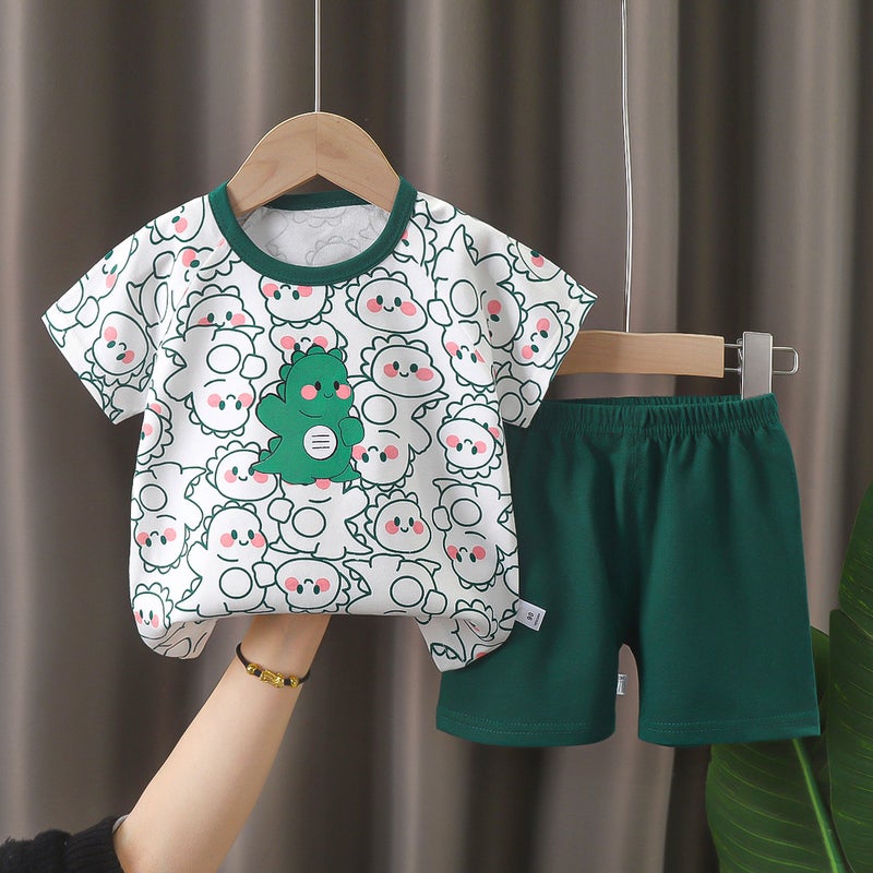 Kids Cotton Short Sleeve Summer Set B109 