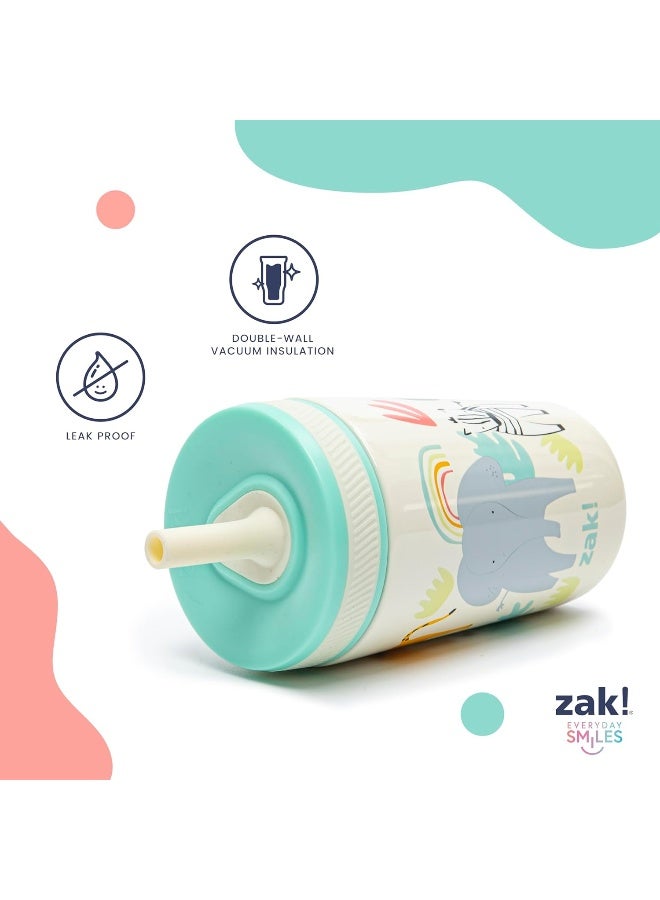 زاك ديزاينز CoComelon Kelso Toddler Cups For Travel or At Home, 12oz Vacuum Insulated Stainless Steel Sippy Cup With Leak-Proof Design - Image 4