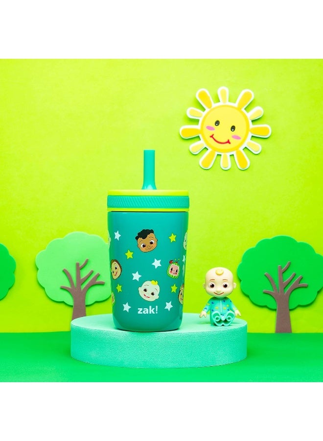 زاك ديزاينز CoComelon Kelso Toddler Cups For Travel or At Home, 12oz Vacuum Insulated Stainless Steel Sippy Cup With Leak-Proof Design - Image 2