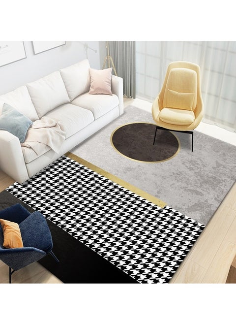 Squality Polyester Fiber Rectangular Simple And Comfortable Carpet(Carpet Only)