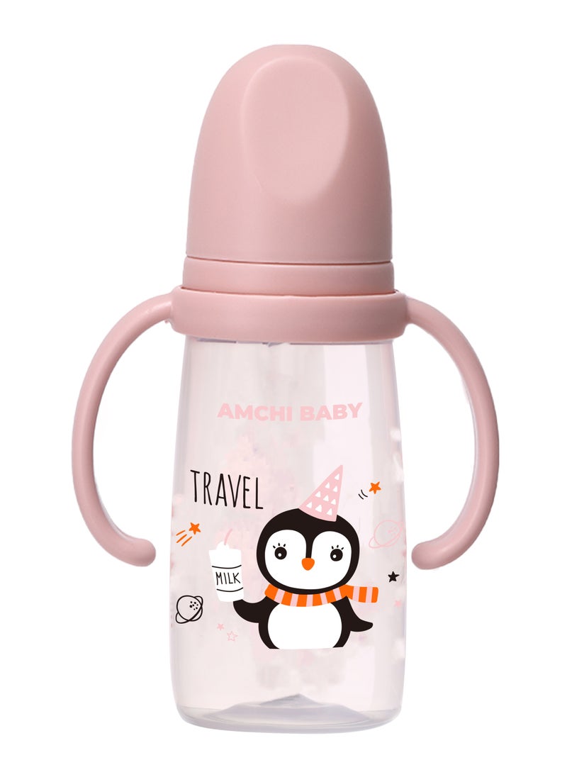 amchi baby - Feeding Bottle with Handle-200ml-Pack Of 2 - Image 1