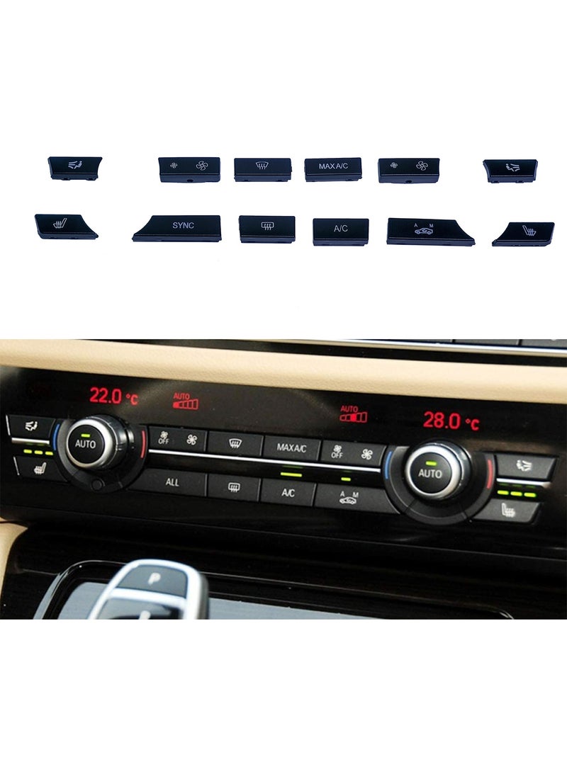 Alpha Auto Part Bmw 5 Series F10 Climate Control Keypad Button Set  - Image 2
