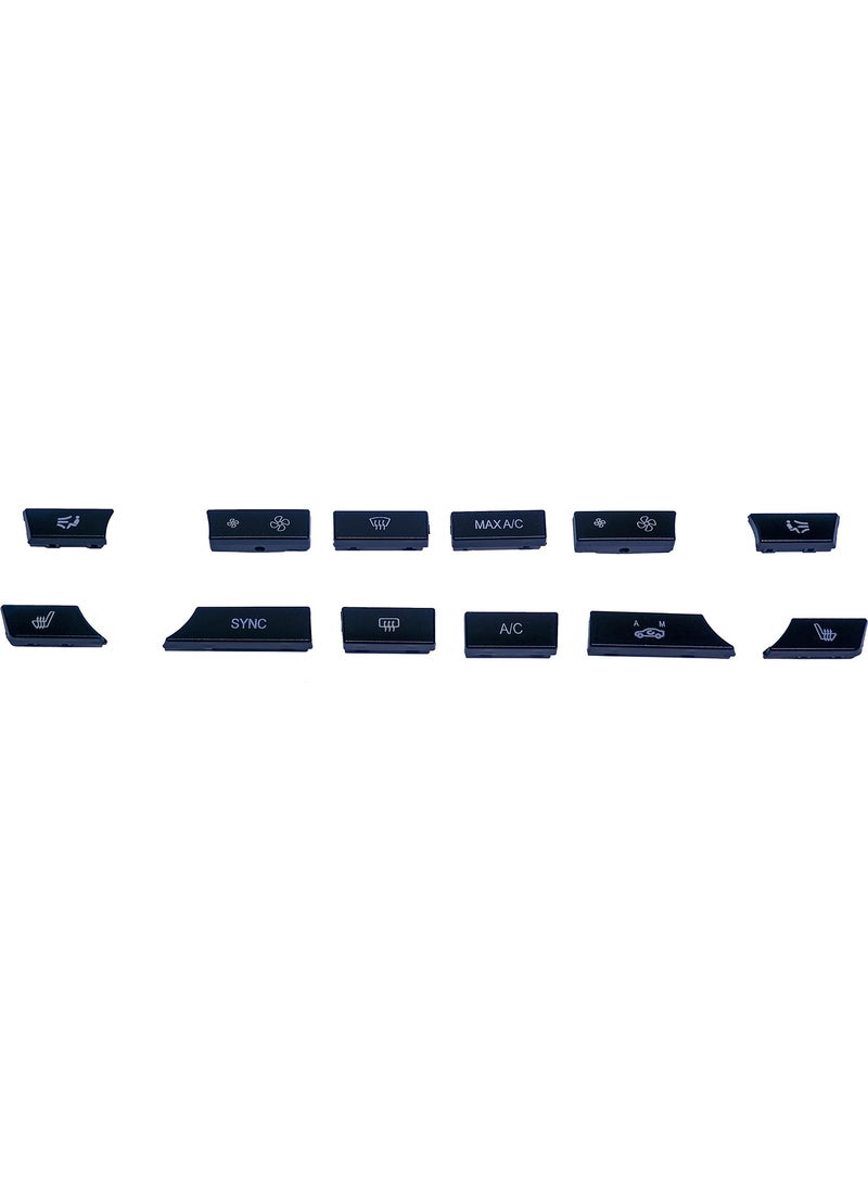 Alpha Auto Part Bmw 5 Series F10 Climate Control Keypad Button Set  - Image 3
