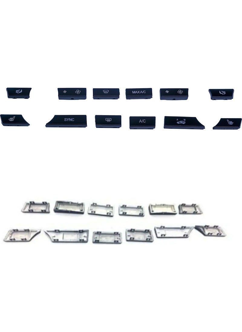 Alpha Auto Part Bmw 5 Series F10 Climate Control Keypad Button Set  - Image 1