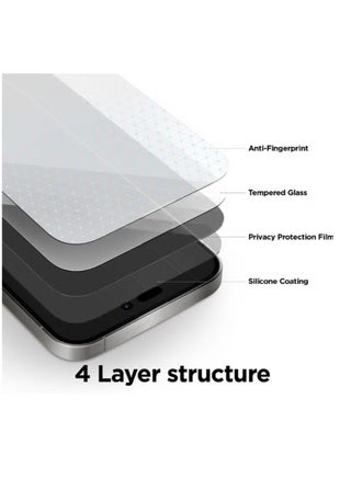 Tempered Dustproof Privacy Glass Screen Protector Compatible For iPhone 11 - view 3