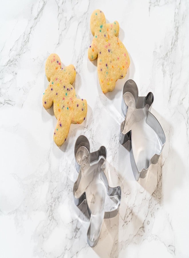 Bakerpan Stainless Steel Gingerbread Cookie Cutters, Boy and Girl Gingerbread Cookie Cutter Set - 3.5 & 4 Inch - Image 5
