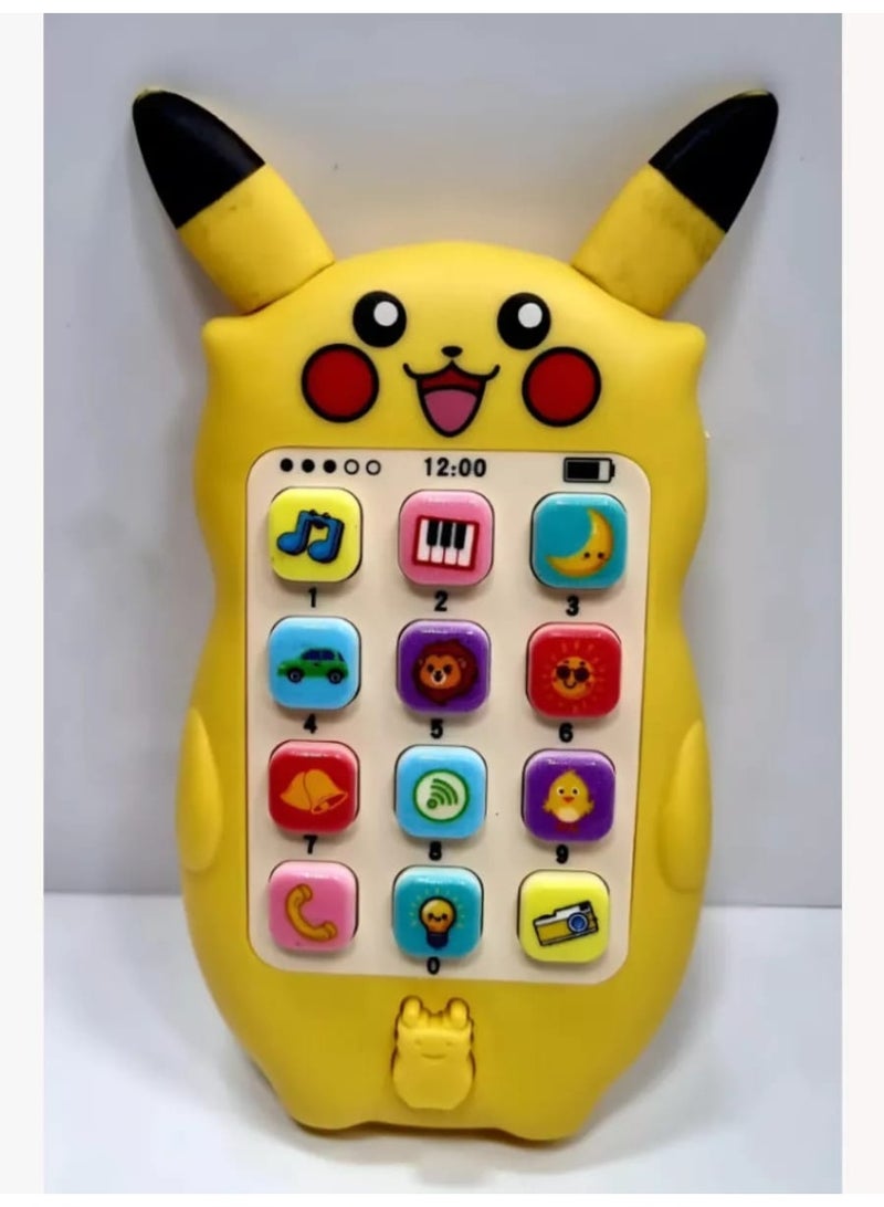 Pikachu Musical Phone for Kids - Image 1