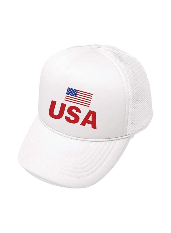 USA Sports Cap With Adjustment Plastic Snap Closure For Men And Women - Image 2