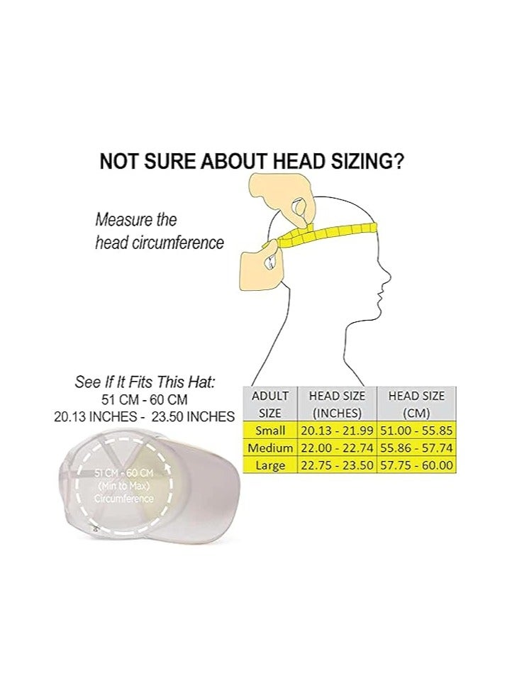 USA Sports Cap With Adjustment Plastic Snap Closure For Men And Women - Image 4