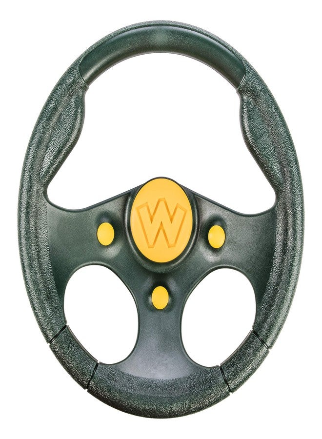 Jack and June Signature Playset Yellow and Green Racing Wheel Made from Heavy Duty, Long-Lasting Material - Image 1