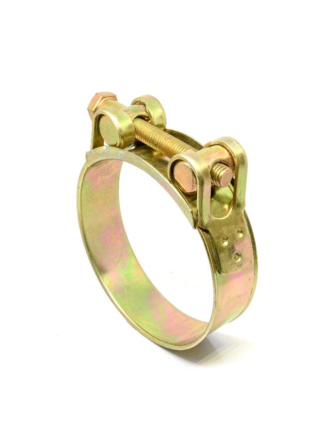 Single Bolt Hose Clamp – Galvanized Steel