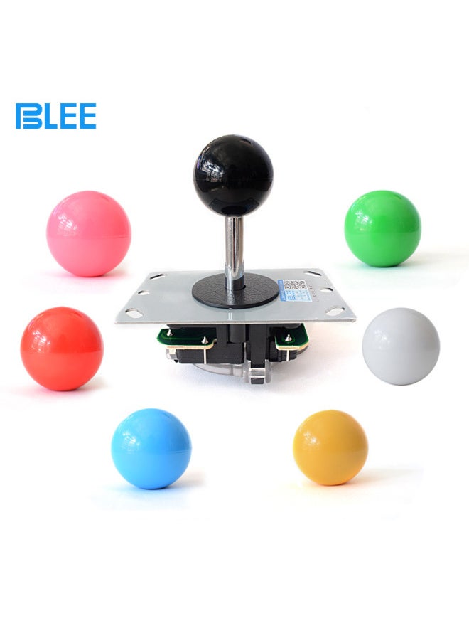 ماركة غير محددة Large Game Machine Sanhe Rocker With Circuit Board Imitation Sanhe Rocker Street Fighter Fighting Arcade Four-way Square Gear Handle-Product Color:Japanese Sanhe Rocker Circuit Board-wiring Basketball  - Image 2