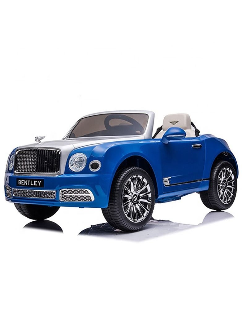 BENTLEY BENTLEY MUSSALANE KIDS RIDEON CAR - BLUE  - Image 1