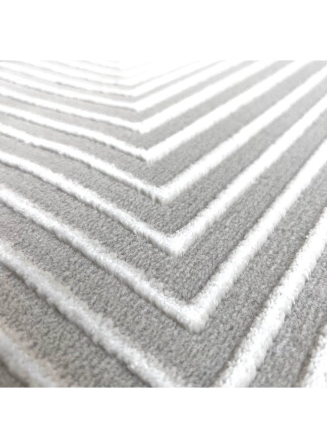 HANDPICKED FURNITURE Handpicked Furniture Neutral Cream Rug, Ultra Soft Area Carpets For Bed Room, Living Room, And Dining Room, Anti Slip Floor Carpets, Easy To Clean, Made In Turkey, Rectangle  - Image 4