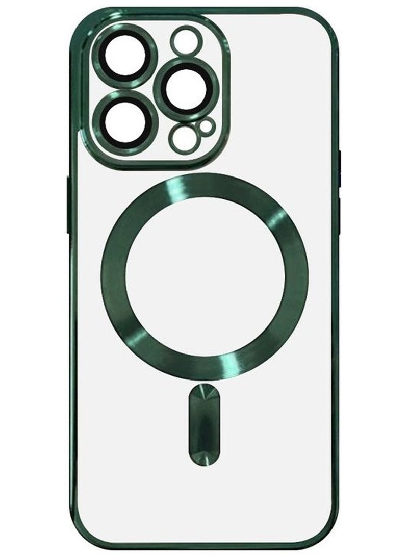 CATANES Electroplating Shockproof Case Cover for Apple iPhone 13 Pro Max - Green - Image 3