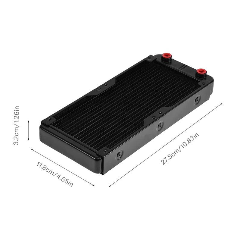 120mm Aluminum Water Cooling Radiator for Computer Effective Heat Exchanger - Image 3