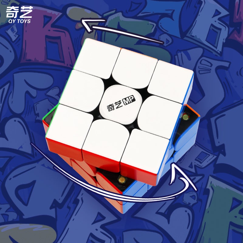 New Qiyi Mp Magnetic Force Second-Order Fourth-Order Fifth-Order Pyramid Rubik'S Cube Racing Speed Smooth Magnetic Force 2345-Order Rubik'S Cube - Image 2
