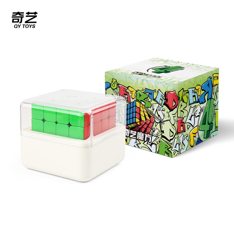 New Qiyi Mp Magnetic Force Second-Order Fourth-Order Fifth-Order Pyramid Rubik'S Cube Racing Speed Smooth Magnetic Force 2345-Order Rubik'S Cube - Image 1