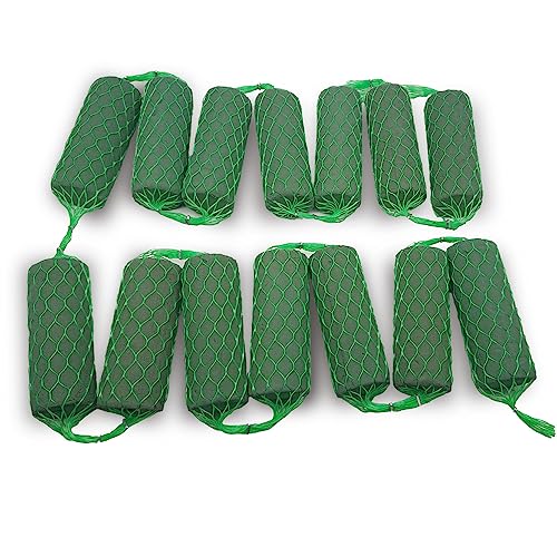 Goiio 14 Piece Flower Sponge Blocks Kit 92 Feet Floral Foam Garland for Flowers for Home Wedding Garden - Image 1