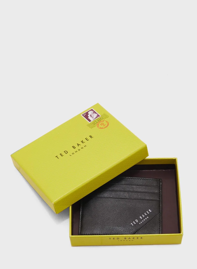 Ted Baker Rifle Embossed Corner Cardholder