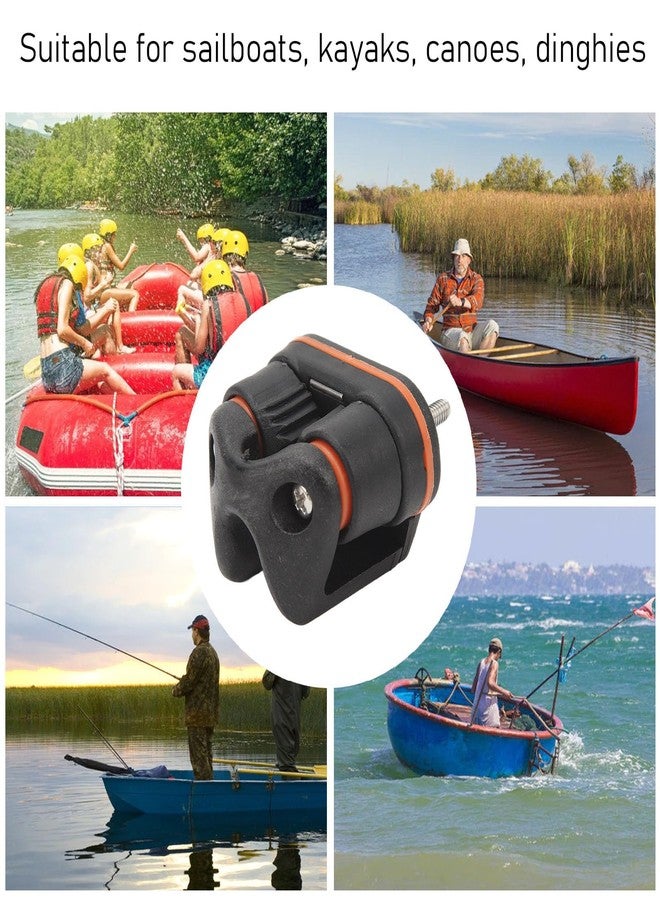 LJCM Rope Cam Cleat, Cam Clamp Guide Fast Entry Strong Breaking Load for Kayaking (Small Size (3‑6mm)) - Image 3