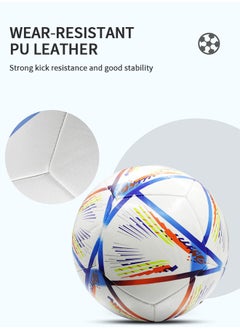 GROIC Soccer Ball Size 5 for Youth and Adult Offical Size Wear-resisting Football  - Image 4