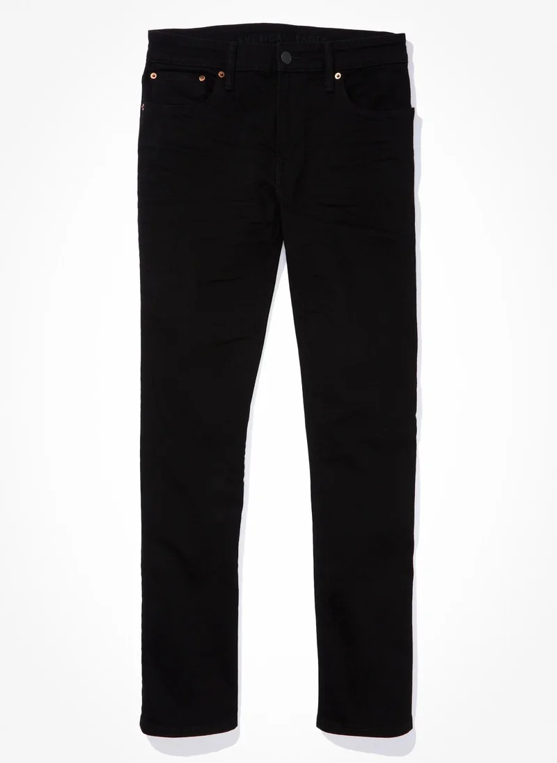 American Eagle Rinse Wash Straight Fit Jeans