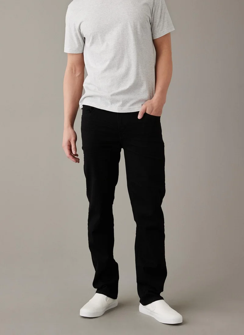 American Eagle Rinse Wash Straight Fit Jeans