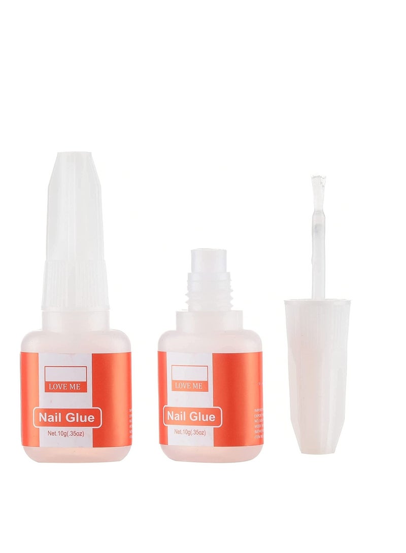 LOVEME Lavme Clear Nail Glue White - Image 2