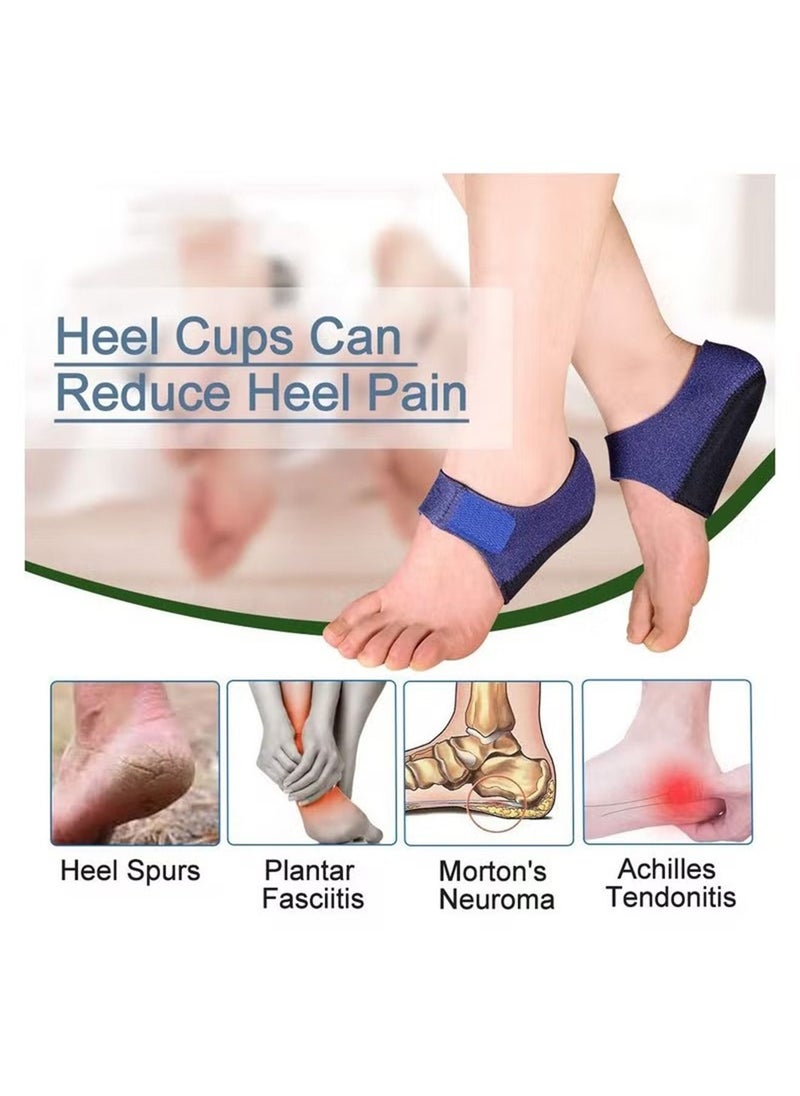 Generic 2 Pcs Plantar Fasciitis Socks with Arch Support Heel Ankle Brace Foot Care Compression Sleeve Heel Protectors Heel Pads Cushion Heel Spur  Tendinitis Cracked Heelsfor Relieving Heel Pain  - Image 5