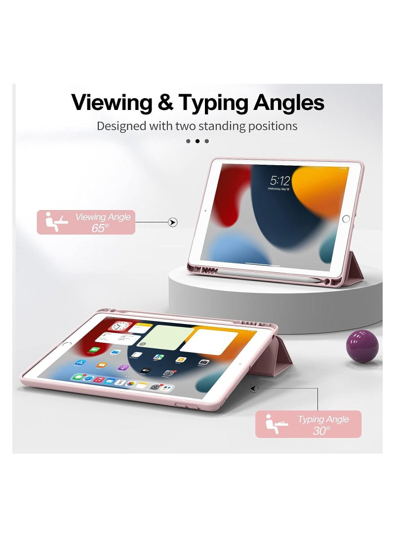 ELTRAZONE New iPad 10.2 Case for iPad 9th Generation 2021/8th Gen 2020/7th Gen 2019, Slim Ultra Magnetic Smart Cover Trifold Stand Cover with TPU Soft Back Cover - Image 3