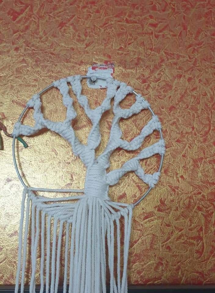 macrame sanu Handmade macrame dream catcher 