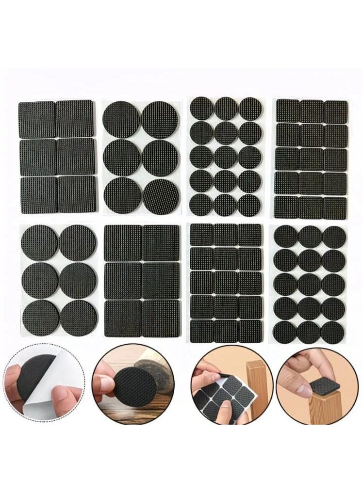 إل ديس وسادات حماية للأثاث ذاتية اللصق – مجموعة 50 قطعة لحماية أرجل الكراسي، مانعة للانزلاق ومقاومة للخدوش، بأحجام متعددة، مثالية للأرضيات الخشبية واللامينيت - Image 1