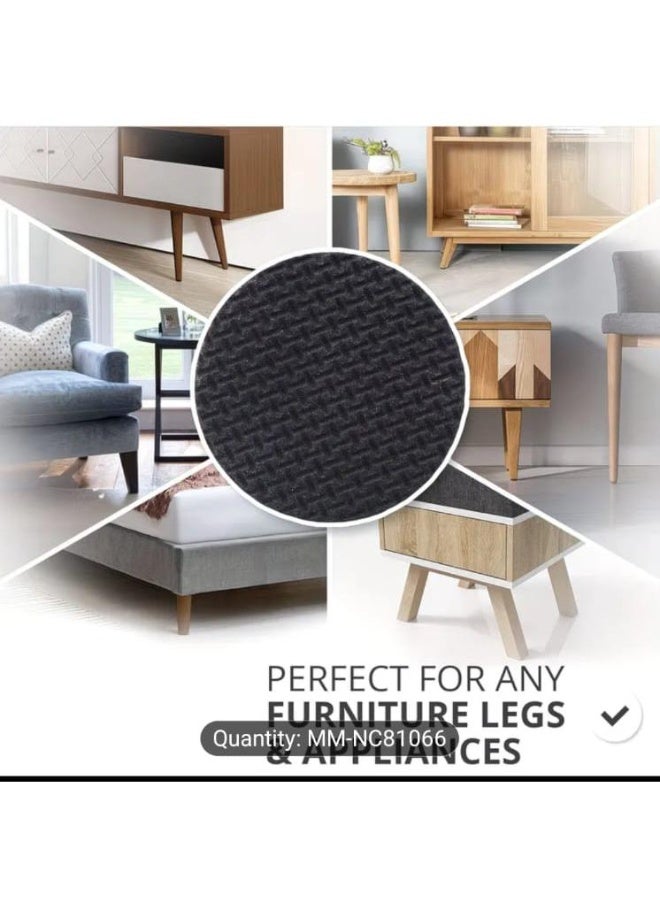 إل ديس وسادات حماية للأثاث ذاتية اللصق – مجموعة 50 قطعة لحماية أرجل الكراسي، مانعة للانزلاق ومقاومة للخدوش، بأحجام متعددة، مثالية للأرضيات الخشبية واللامينيت - Image 4