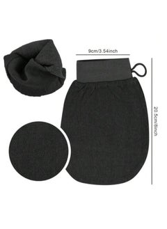 Generic 2 Piece Original Moroccan Glove Black  - Image 3
