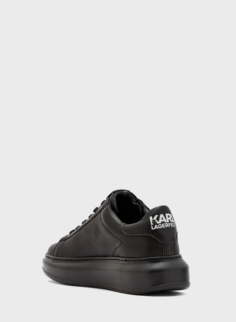 Karl Lagerfeld Embroidered Logo Sneakers