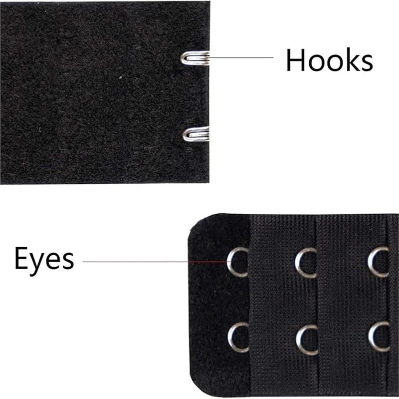 Golden Hook And Eye Fasteners 160 قطعة أزرار خياطة نحاسية للتنورة فستان حمالة الصدر DIY - Image 5